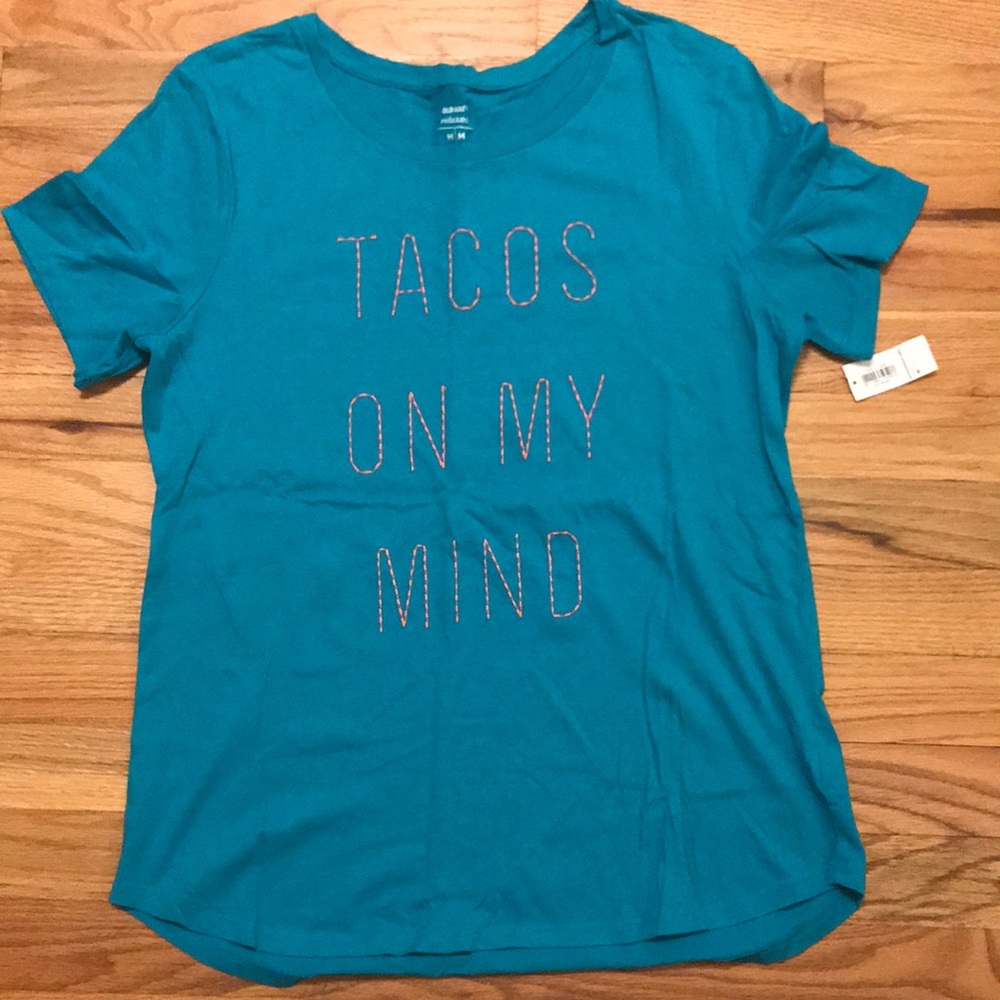 Tacos on my mind t-shirt